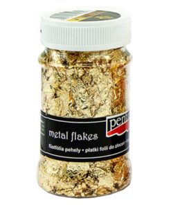 Metal flakes - 100 ml - M9 - auriu - Pentart