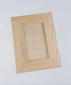 Ramă din lemn natur – 22x17 cm