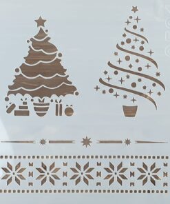 Șablon - Christmas Tree - 20x20 cm