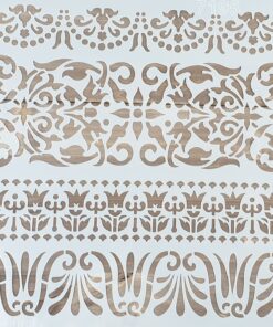 Șablon – Bordure Pattern – 30×30 cm