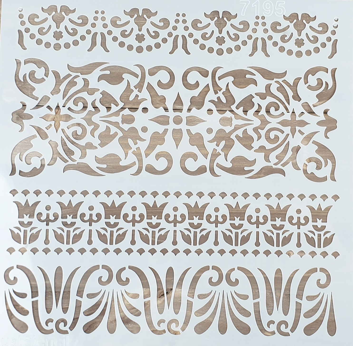 Șablon – Bordure Pattern – 30×30 cm 1 Șablon – Bordure Pattern – 30×30 cm