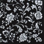 Șervețel - Arabesque black-white - 33x33 cm