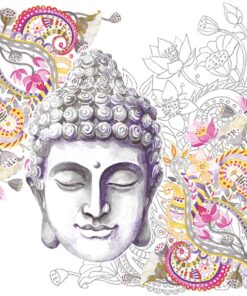 Șervețel - Buddha Head Stone - 33x33 cm