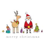 Șervețel - Christmas Friends - 33x33 cm