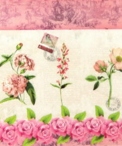 Șervețel Decoupage - French Roses - 33x33 cm