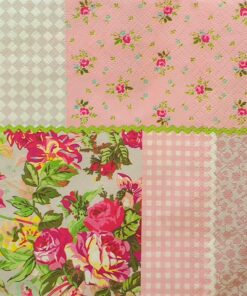 Șervețel  - Flowers and Bordure - 33x33 cm