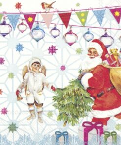 Șervețel - Happy X-Mas place - 33x33 cm