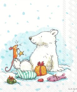 Șervețel - Icy X-Mas for you - 25x25 cm