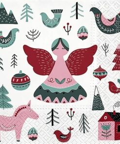 Șervețel - Scandinavian Christmas - 33x33 cm