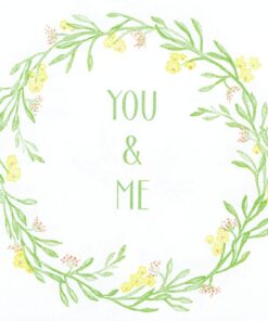 Șervețel - You&Me - 33x33 cm