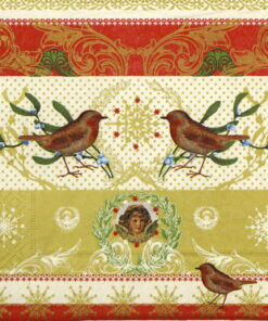 Șervețel decoupage - Hello Robin - 33x33 cm
