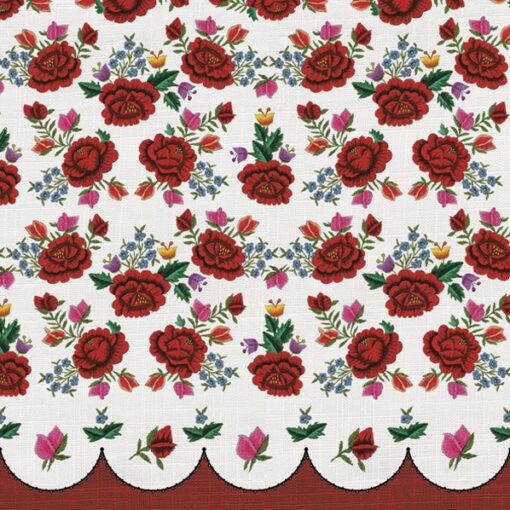 Șervețel - Roses Embroidery - 33x33 cm 1