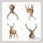 Șervețel decoupage - Stag - 25x25 cm