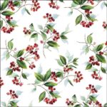 Șervețel decoupage - Winter Foliage – 33×33 cm