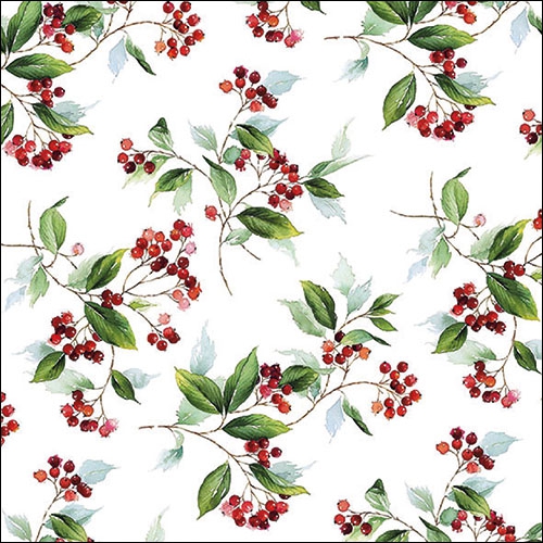 Șervețel decoupage - Winter Foliage – 33×33 cm 1 Șervețel decoupage - Winter Foliage – 33×33 cm