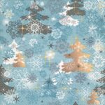 Servețel decoupage – A touch of winter – 33×33 cm