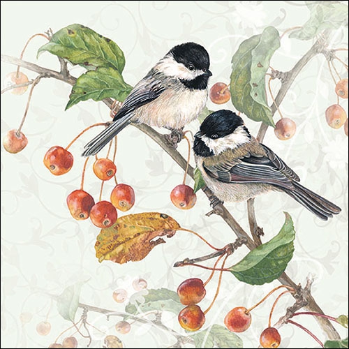 Șervețel – Chickadee – 25×25 cm 1 Șervețel – Chickadee – 25×25 cm