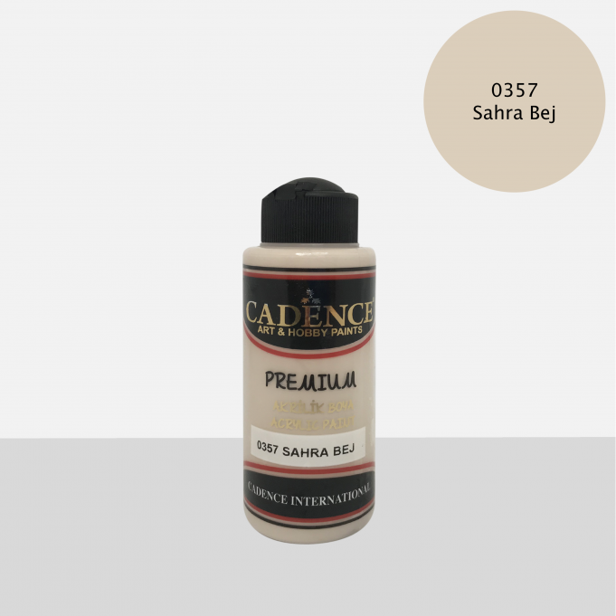 Vopsea acrilică - desert beige - CADENCE - 120 ml 1 Vopsea acrilică - desert beige - CADENCE - 120 ml