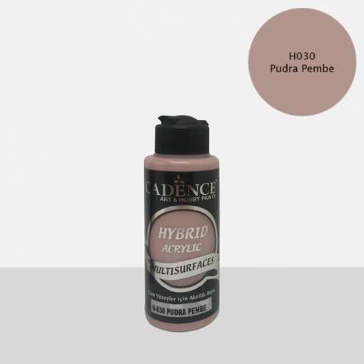 Vopsea acrilică hybrid– Powder Pink – CADENCE – 120 ml 1
