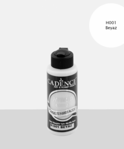Vopsea acrilică hybrid– White– CADENCE – 120 ml