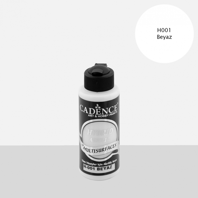 Vopsea acrilică hybrid– White– CADENCE – 120 ml 1 Vopsea acrilică hybrid– White– CADENCE – 120 ml
