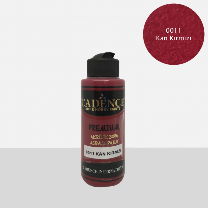 Vopsea acrilică – blood red – CADENCE – 120 ml 1 Vopsea acrilică – blood red – CADENCE – 120 ml