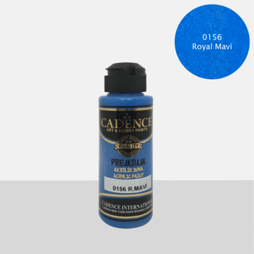 Vopsea acrilică – royal blue – CADENCE – 120 ml 1