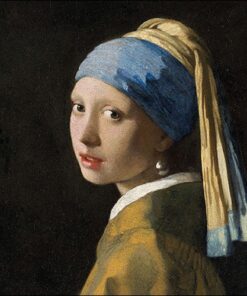 Șervețel - Girl with The Pearl Earring - 33x33 cm