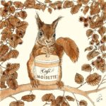 Șervețel decorativ – Cafe Noisette – 33×33 cm