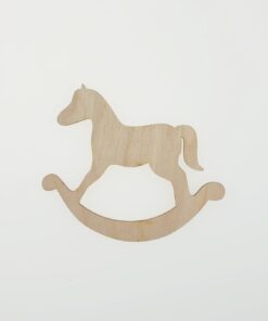 Decoratiune - rocking horse - 9x6.7 cm