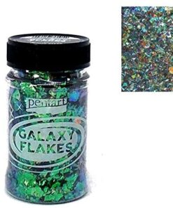 Galaxy flakes - Saturn green - 15 gr. - Pentart