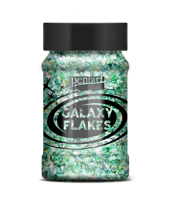 Galaxy flakes – Earth green – 15 gr. – Pentart