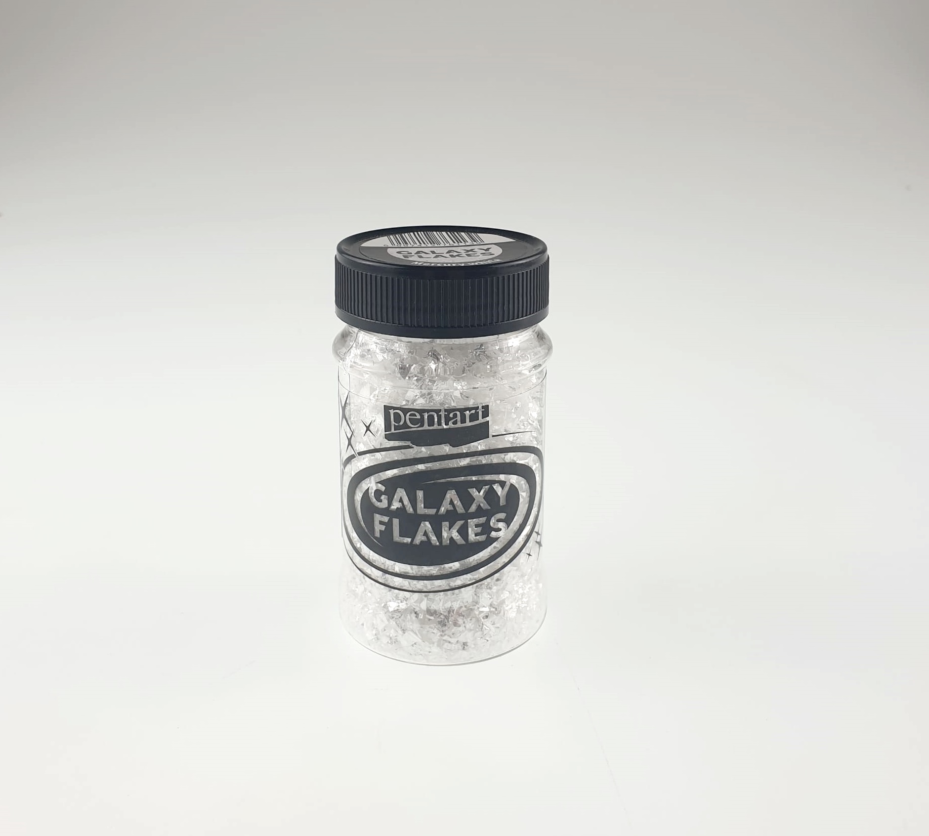 Galaxy flakes - Mercury white - 15 gr. - Pentart 1 Galaxy flakes - Mercury white - 15 gr. - Pentart