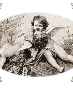 Hârtie de orez – Angels – A4