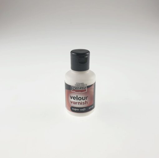 Lac mat - Velour - 40 ml - Pentart 1