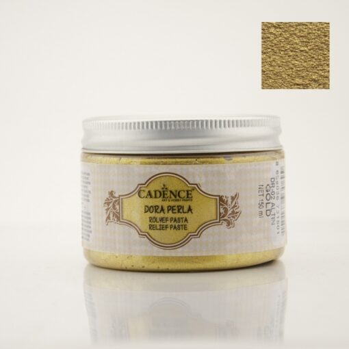 Pastă relief perlată - gold - DORA - 150 ml - CADENCE 1