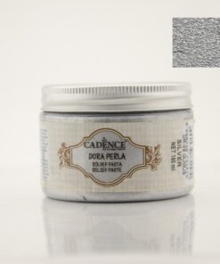 Pastă relief perlată - silver - DORA - 150 ml - CADENCE