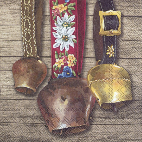 Șervețel - Cowbell - 33x33 cm 1 Șervețel - Cowbell - 33x33 cm