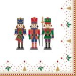 Șervețel - Nutcrackers - 33x33 cm