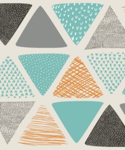 Șervețel - Patterned Triangels - 33x33 cm