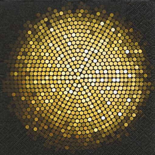Șervețel - Spangle circle - 33x33 cm 1