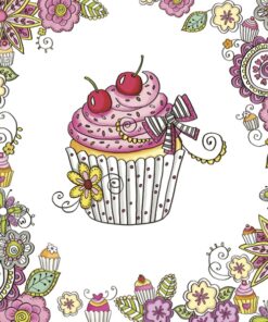 Șervețel - Sweet Graphic Cupcake - 33x33 cm