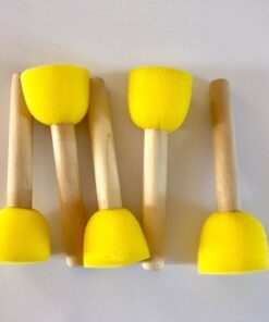 Set - 5 bureți - dimensiune 3 cm - Pentart