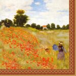 Șervețel - Coquelicoats la Promenade - 33x33 cm