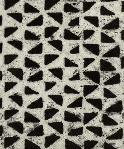 Șervețel - Mala linen - black - 33x33 cm
