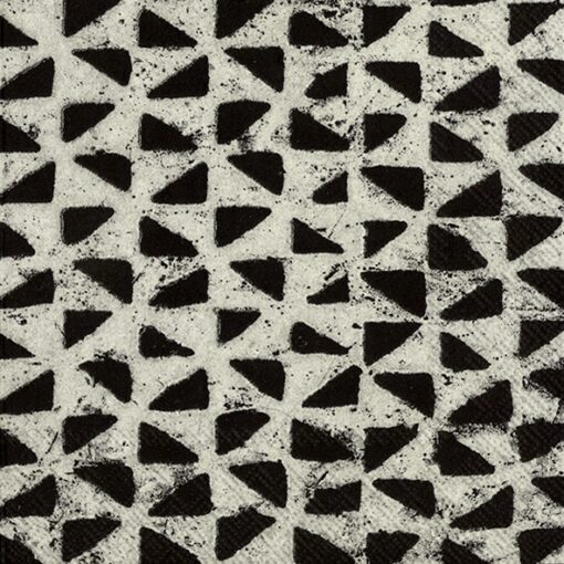 Șervețel - Mala linen - black - 33x33 cm 1