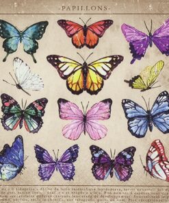 Șervețel - Papillons - 33x33 cm