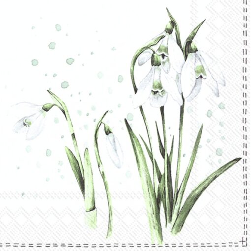 Șervețel - Spring greetings - 33x33 cm 1