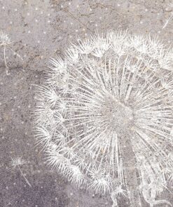 Șervețel decorativ – Dandelion Grey – 33×33 cm