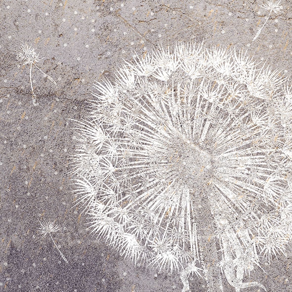 Șervețel decorativ – Dandelion Grey – 33×33 cm 1 Șervețel decorativ – Dandelion Grey – 33×33 cm